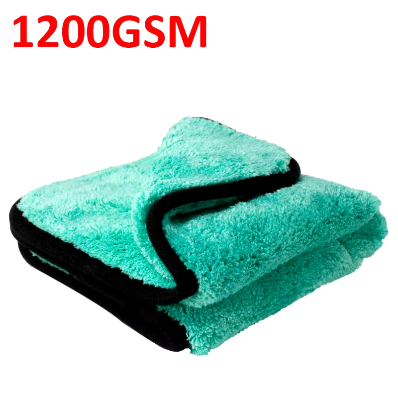 1200GSM Car Wash Car Detailing Microfiber Towel Car Cleaning Drying Cloth Thick Car Washing Rag for Cars Kitchen Car Care Cloth