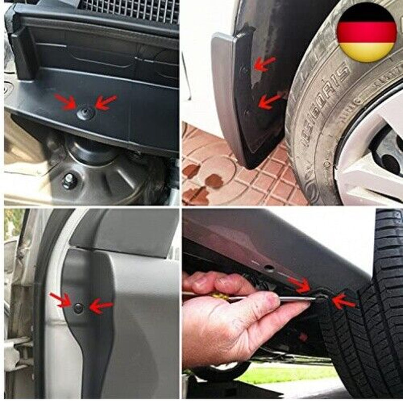 LCOUACEO Auto Befestigung Clips, 100 Stück Universal Auto Befestigung Clips