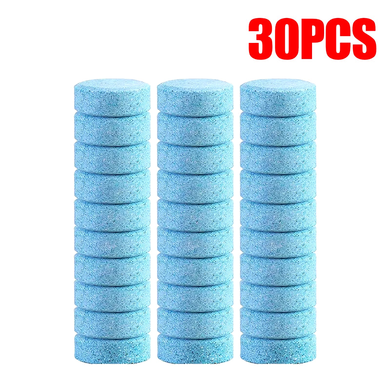 Solid Cleaner Car Windscreen Cleaner Effervescent Tablet Auto Wiper Glass Solid Cleaning Concentrated Tablets Detergent