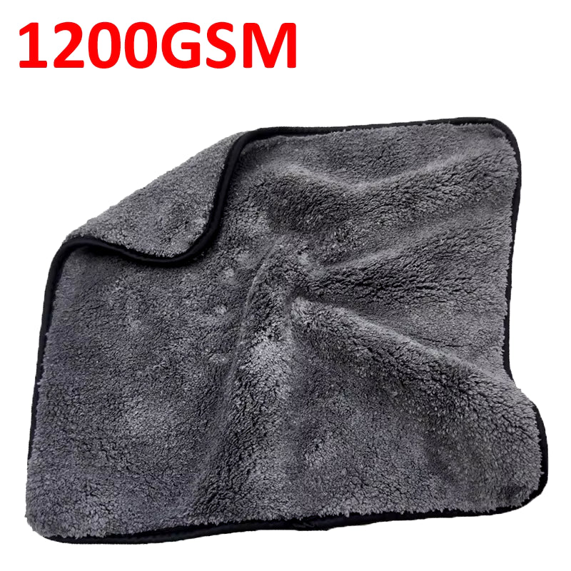 1200GSM Car Wash Car Detailing Microfiber Towel Car Cleaning Drying Cloth Thick Car Washing Rag for Cars Kitchen Car Care Cloth